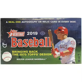 2019 Topps Heritage Hobby Box