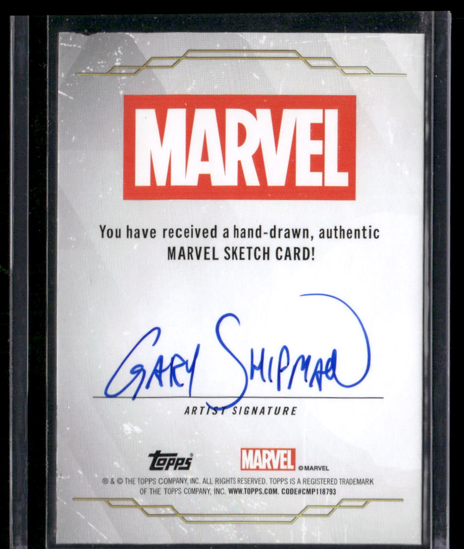 Marvel Hawkeye Sketch Artist Auto 1/1