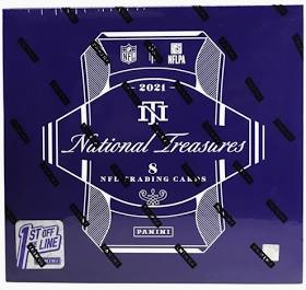 2021 Panini National treasures NFL Hobby Box FOTL