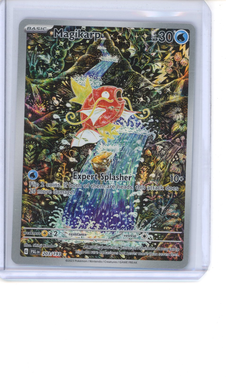 Magikarp #203 Pokemon Paldea Evolved NM