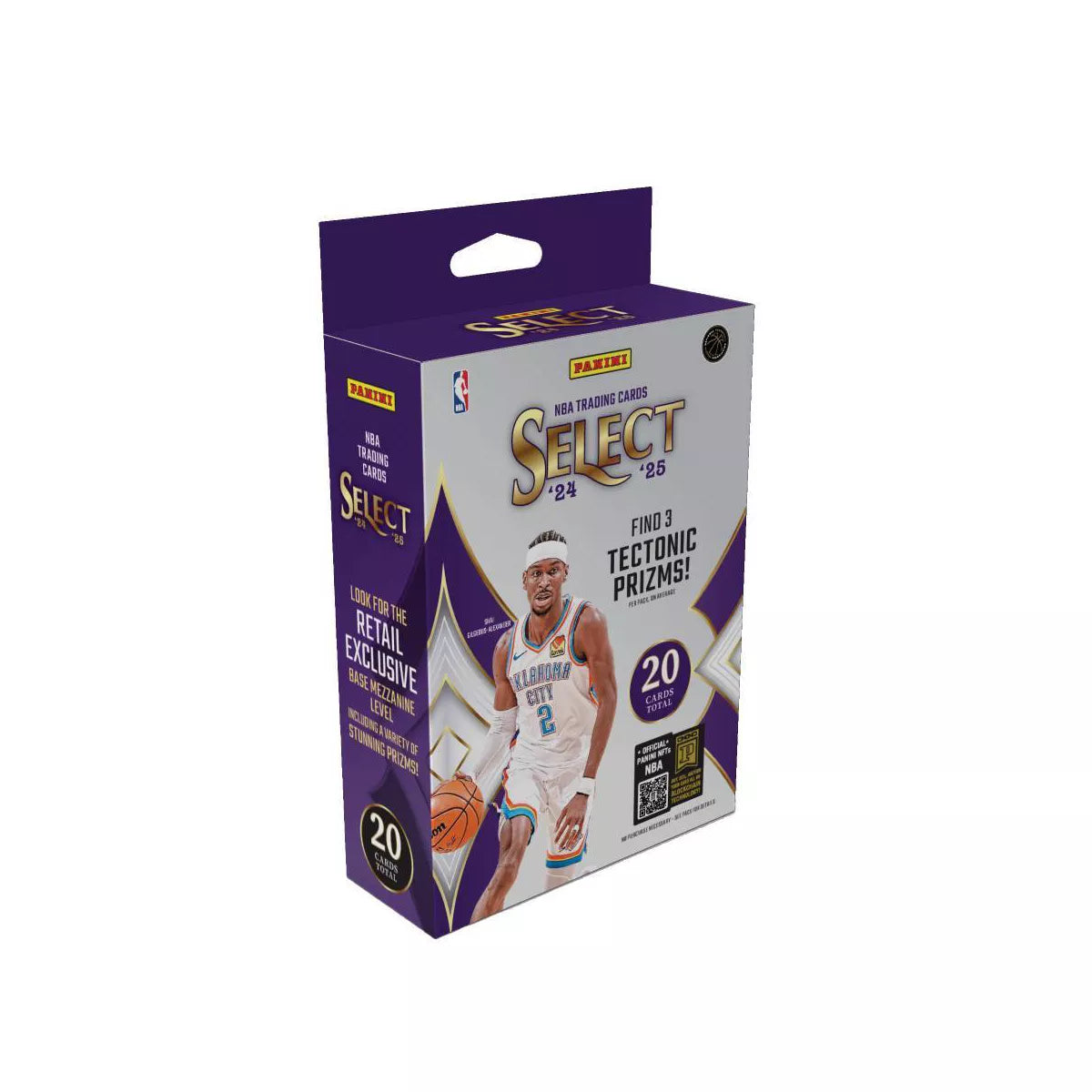 2024-25 Panini NBA Select Basketball Trading Card Hanger Box