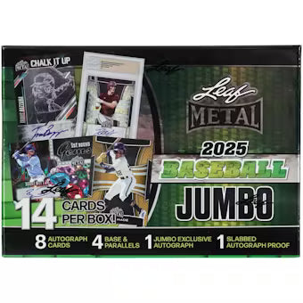 2025 Leaf Metal Baseball Jumbo Box