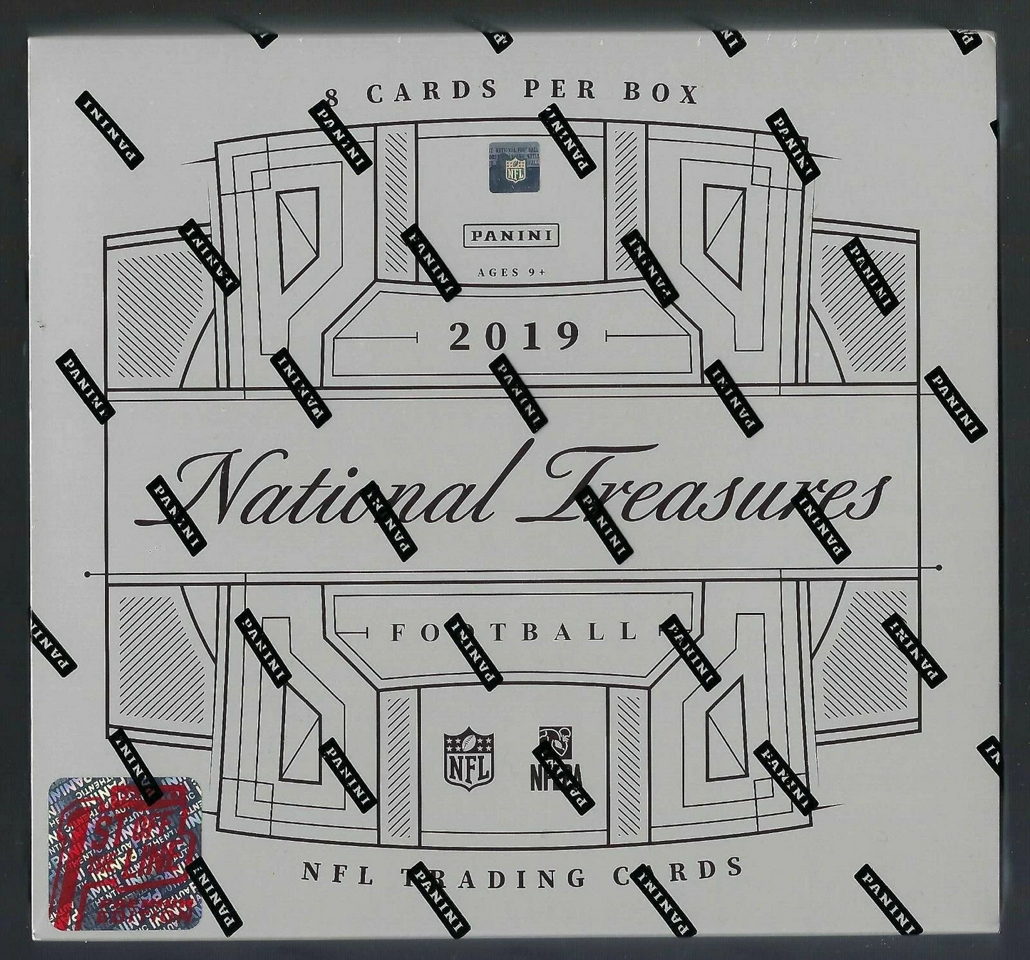 2019 Panini National Treasures Football Hobby Box FOTL