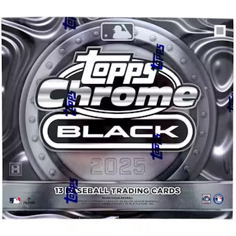 2025 Topps Chrome Black Baseball Hobby Box
