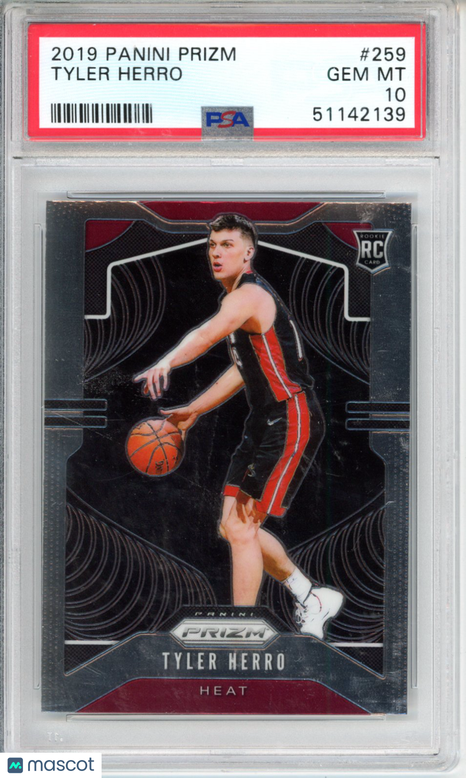2019 Panini Prizm Tyler Herro #259 PSA 10