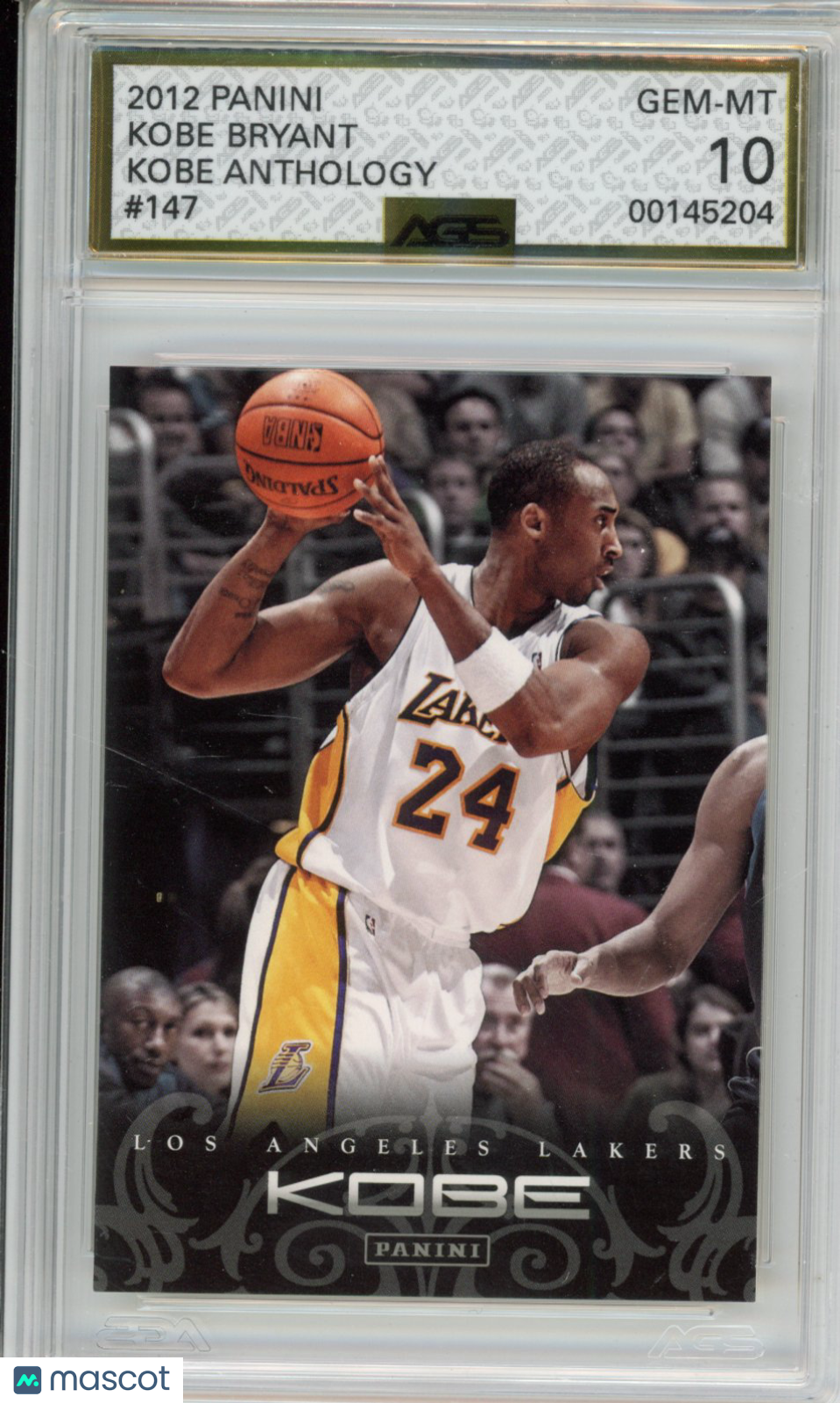 Basketball 2012-13 Panini Kobe Anthology KOBE BRYANT #147 AGS 10