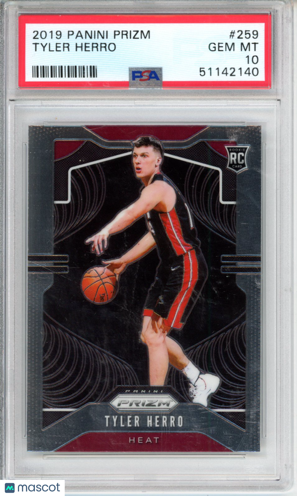 2019 Panini Prizm Tyler Herro #259 PSA 10