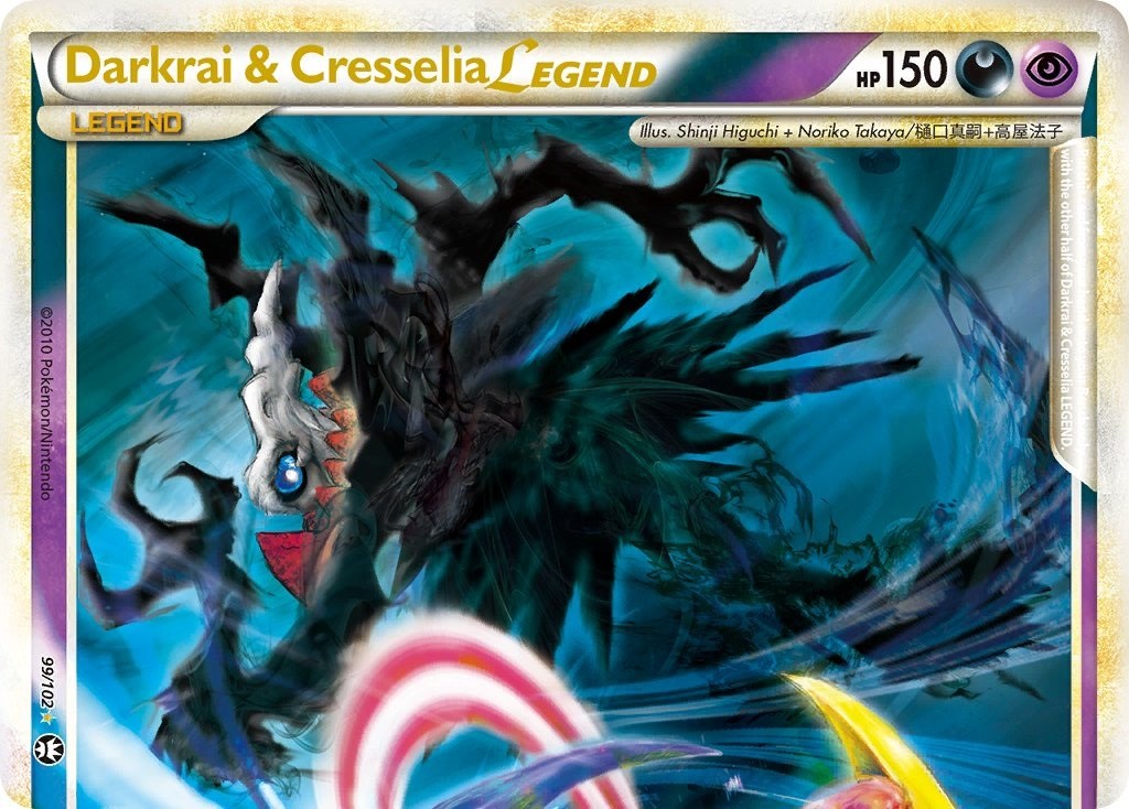Darkrai & Cresselia Legend Pokemon