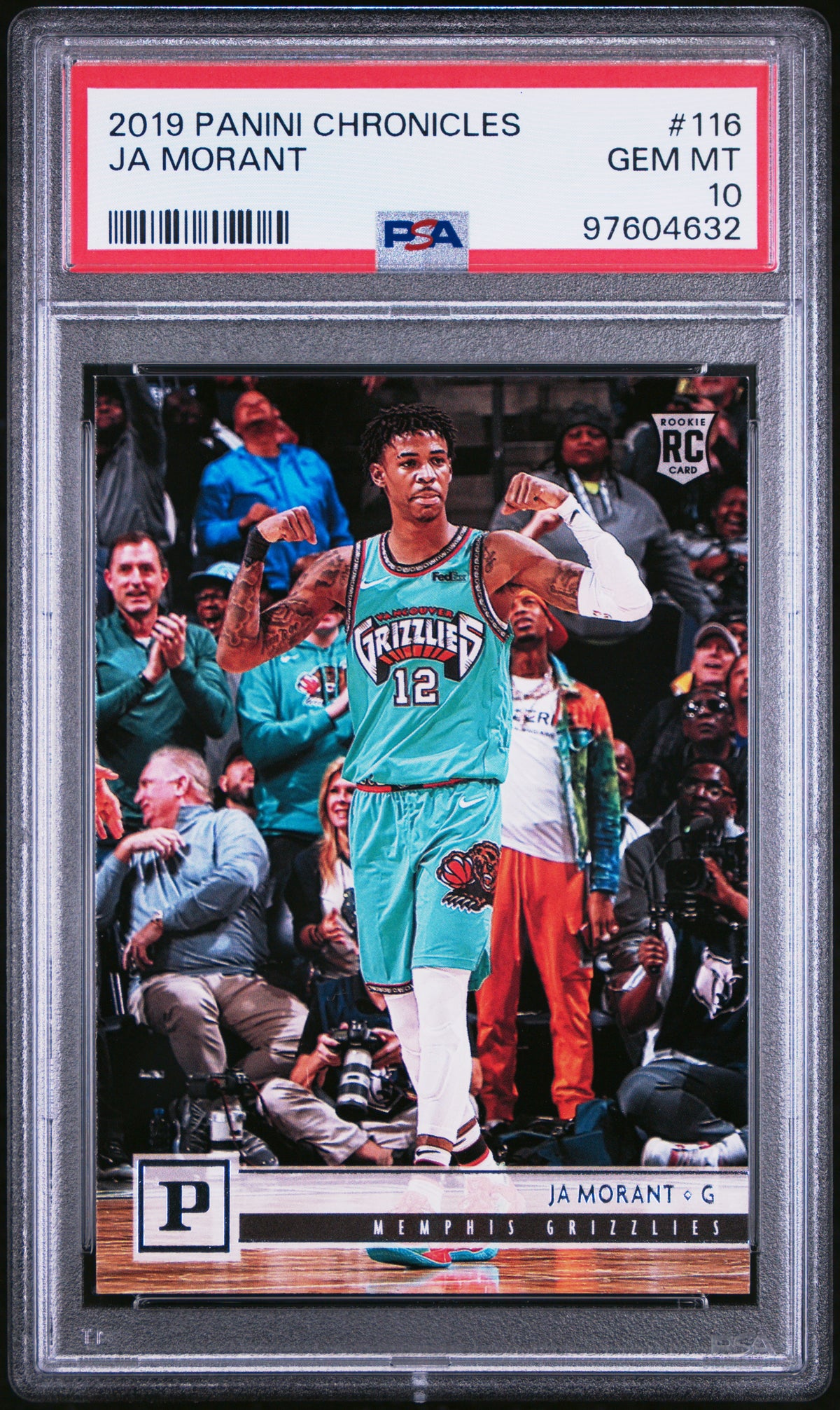 2019 Panini Chronicles Basketball Ja Morant #116 English PSA 10
