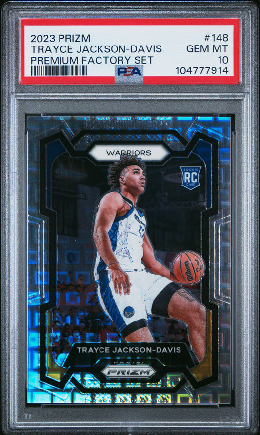 2023 Panini Panini Prizm Trayce Jackson-Davis #148 PSA 10
