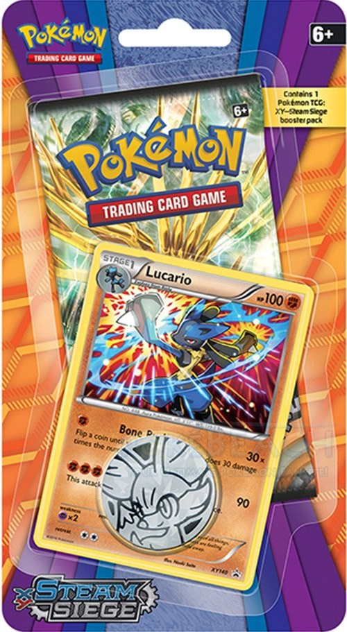 Steam Siege Single Pack Blister [Lucario] [STS - 0]