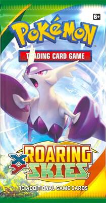 Roaring Skies  Sleeved Booster Pack - XY - Roaring Skies