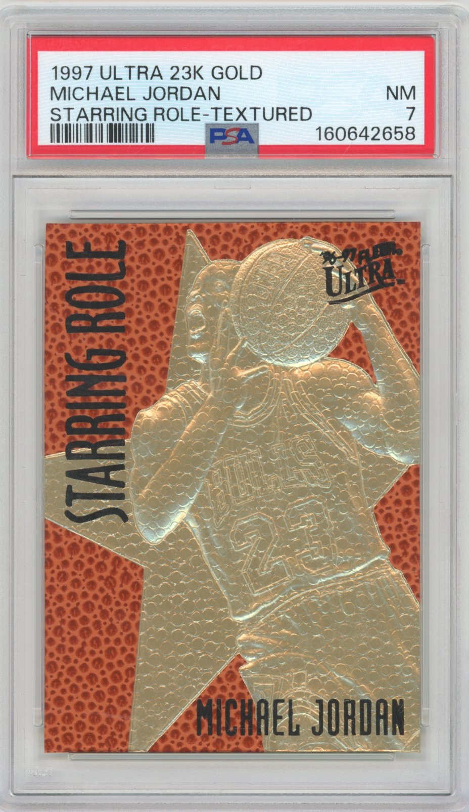 1997 Ultra Michael Jordan Starring Role PSA 7 Basketball – Collectors Club
