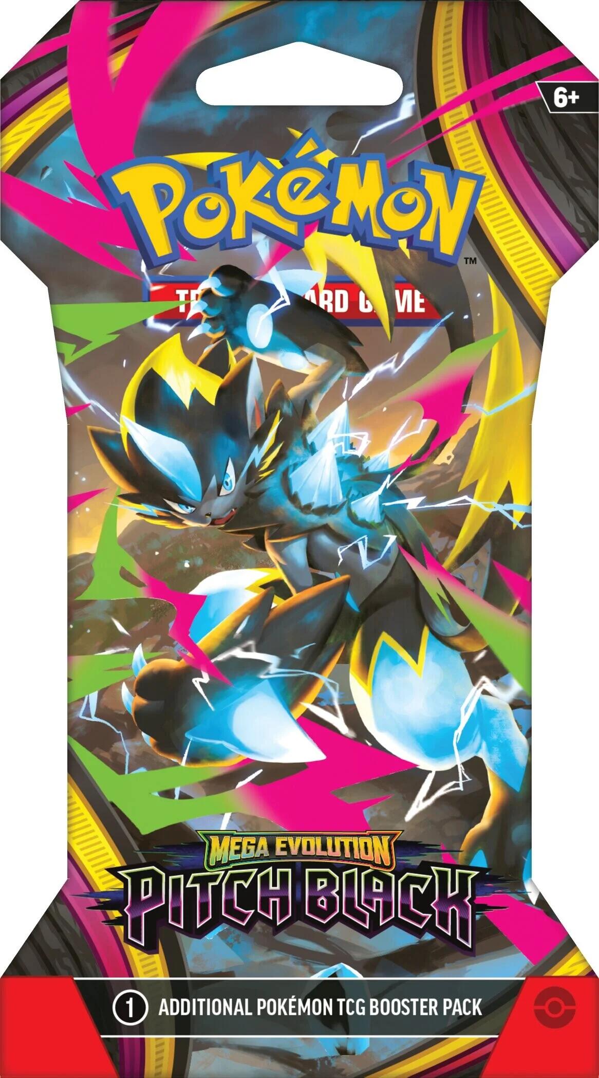 2026 ME05: Pitch Black Pitch Black Sleeved Booster Pack Pokemon