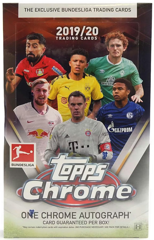 2019-20 Topps Chrome Bundesliga Hobby Box