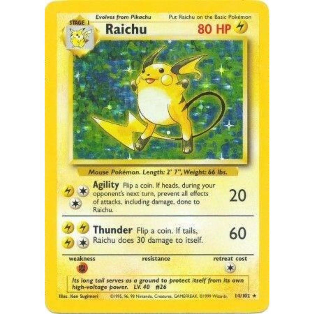 Raichu Pokemon