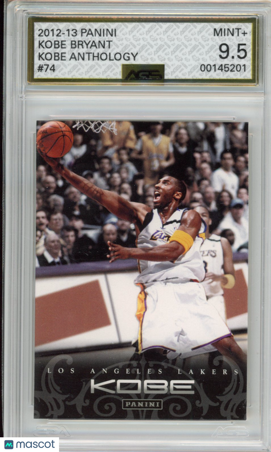 Basketball 2012-13 Panini Kobe Anthology KOBE BRYANT #074 AGS 9.5