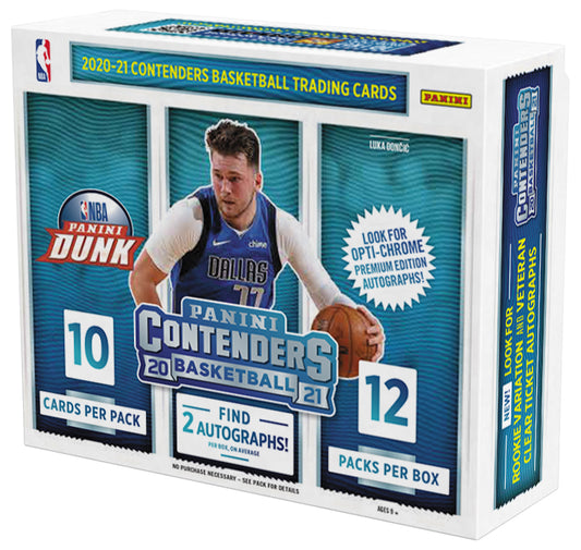 2020-21 Panini Contenders Basketball Hobby Box