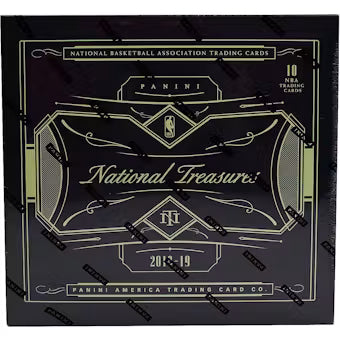 2018-19 National Treasures Basketball Hobby Box