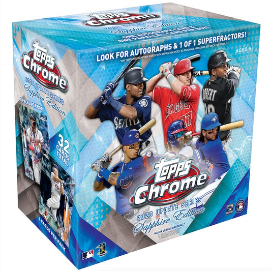 2020 Topps Chrome Update Sapphire Edition