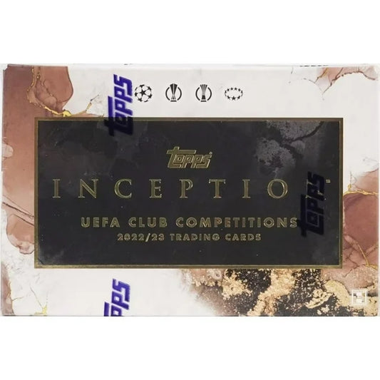 2022-23 Topps UEFA Club Competitions Inception Soccer Hobby Box