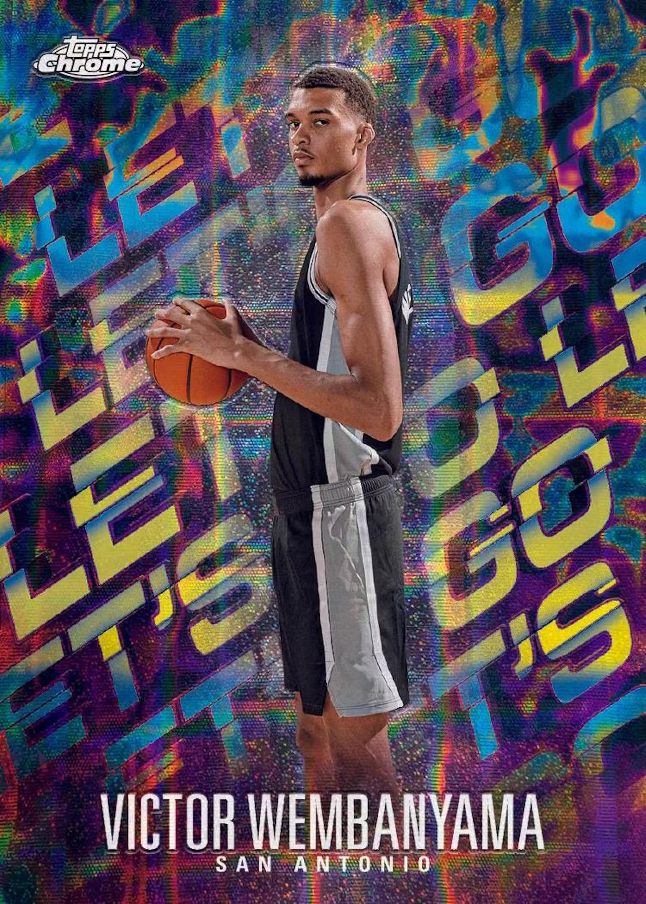 2024-25 Topps Chrome Basketball 8-Pack Blaster Box