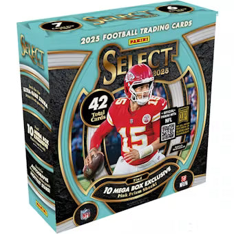 2025 Select Football Mega Box (Pink Shock)