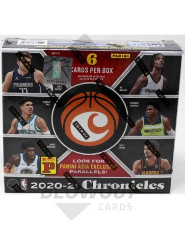 2020-21 Panini Chronicles Basketball Asia Tmall Box