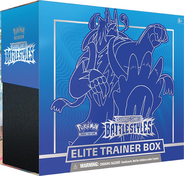 Battle Styles Elite Trainer Box [Rapid Strike Urshifu] (Blue) [SWSH05] Pokemon