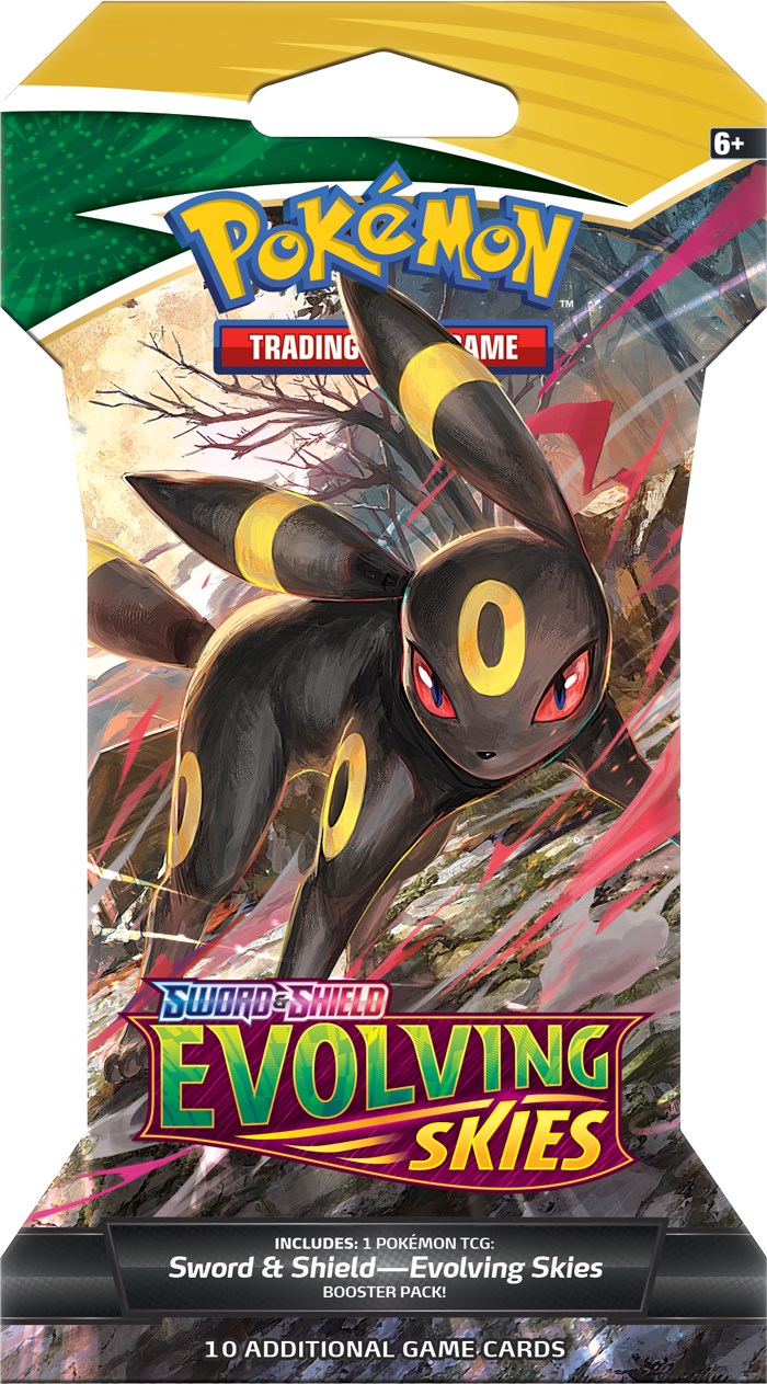 Evolving Skies Sleeved Booster Pack [SWSH07] Pokemon