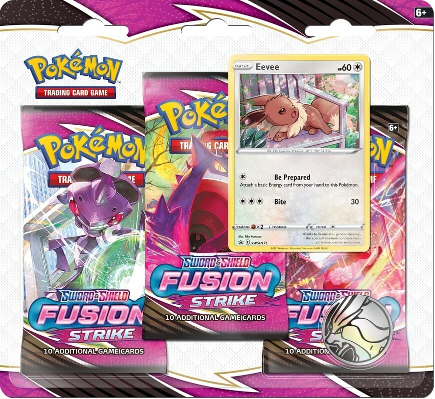 Fusion Strike 3 Pack Blister [Eevee] [SWSH08 - 0]