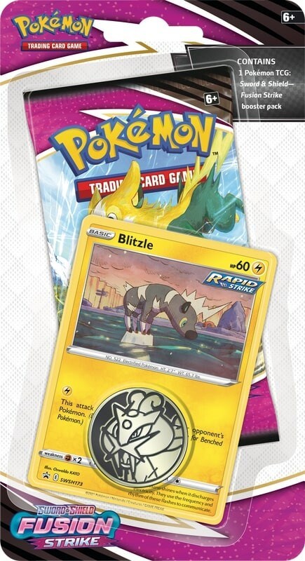 Fusion Strike Single Pack Blister [Blitzle] [SWSH08 - 0]