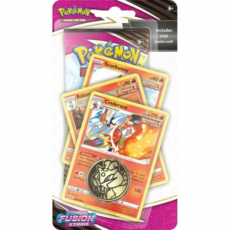 Fusion Strike Premium Checklane Blister [Cinderace] [SWSH08 - 0]