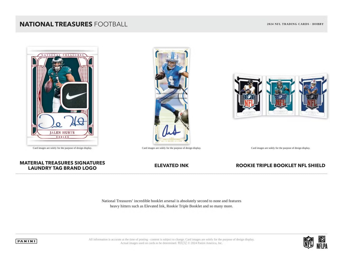 2024 Panini National Treasures Football Hobby Box