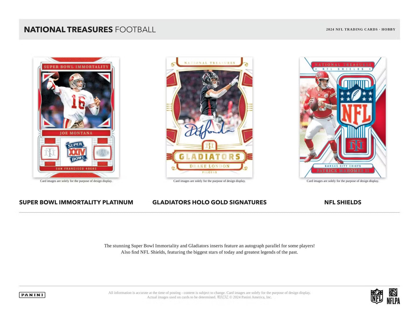 2024 Panini National Treasures Football Hobby Box