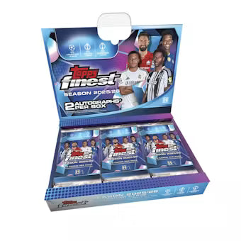 2025-26 Topps Finest UEFA Champions League Hobby Box