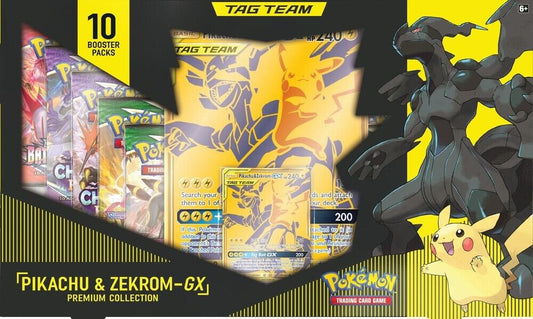 Pikachu & Zekrom GX Premium Collection Pokemon Box