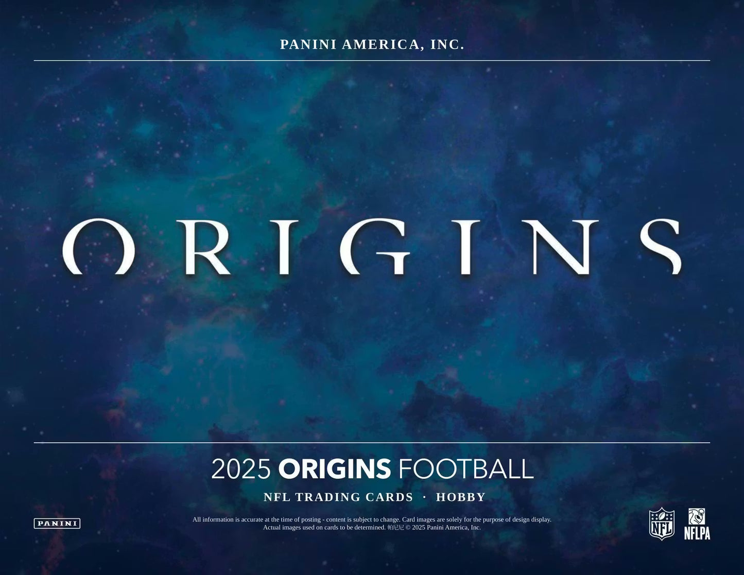 2025 Panini Origins Football Hobby Box