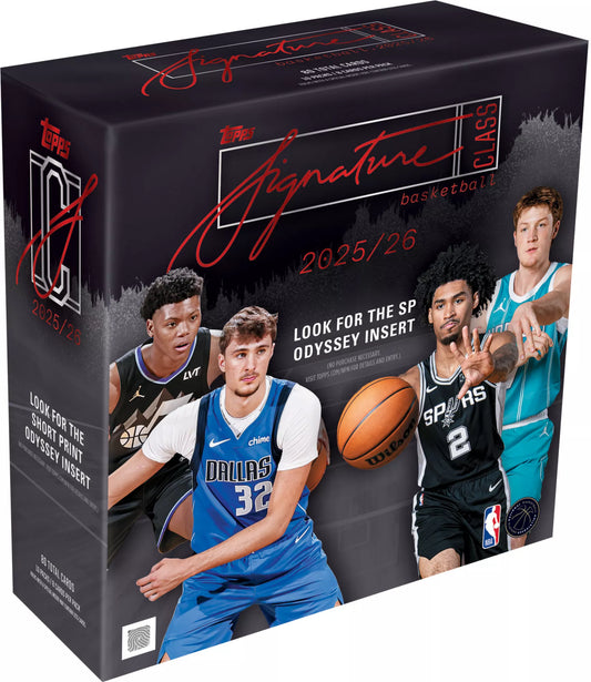 2025-26 Topps NBA Signature Class Mega Box