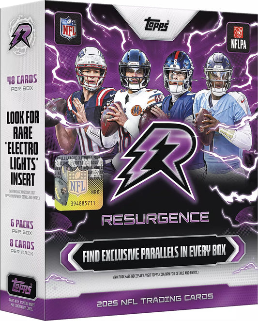 2025 Topps Resurgence Football Mega Box