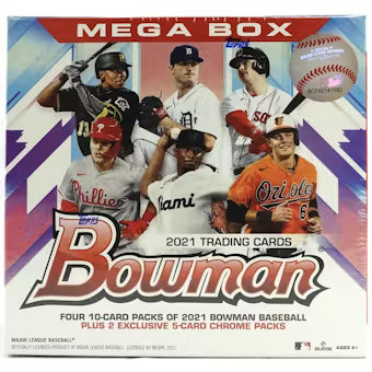2021 Bowman 2021 bowman mega box baseball