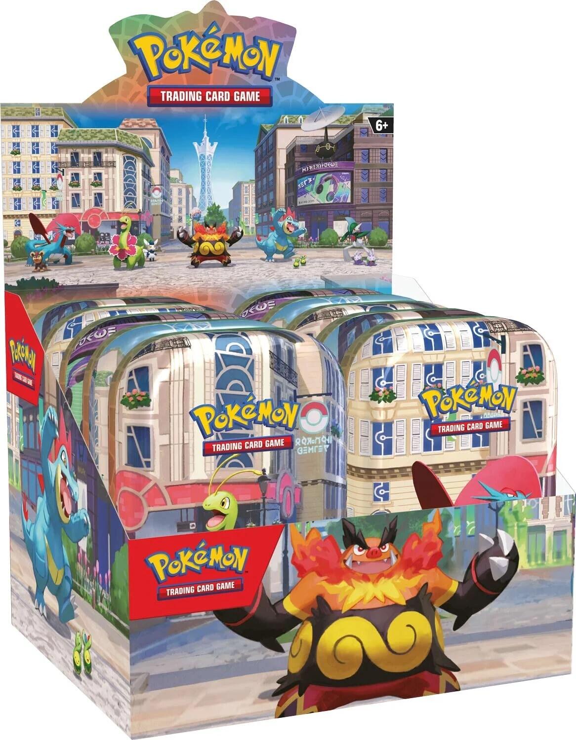 2020 Miscellaneous Cards & Products Lumiose City Mini Tin Display English Pokemon