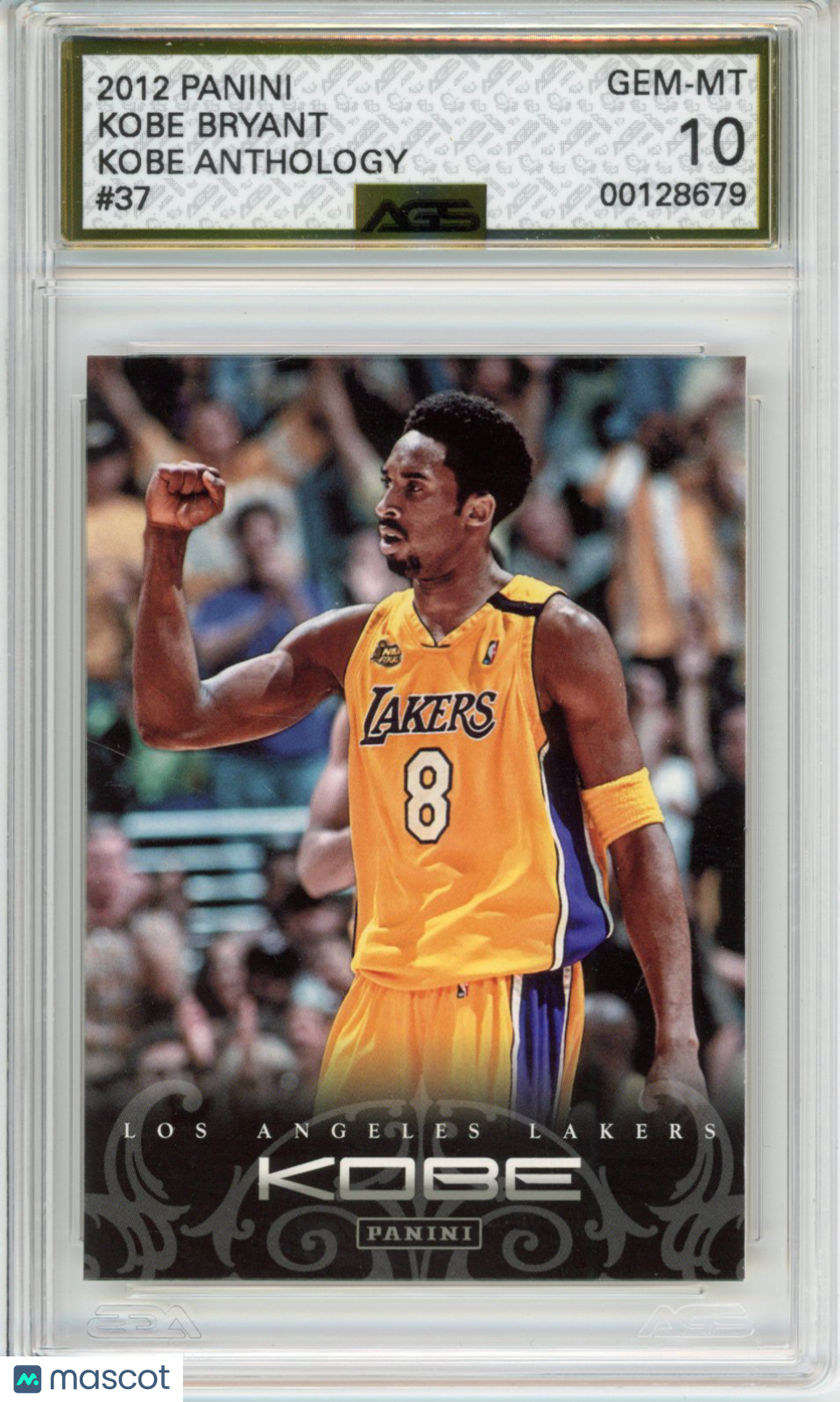 Basketball 2012-13 Panini Kobe Anthology KOBE BRYANT #037 AGS 10
