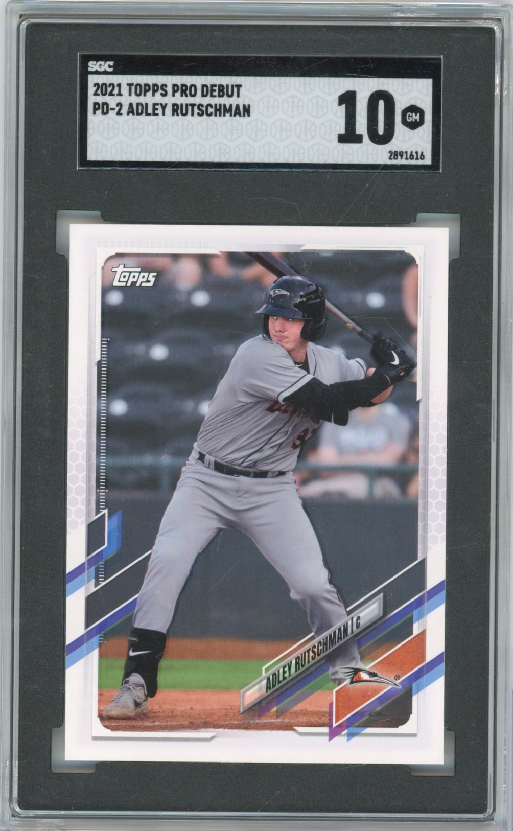 2021 Topps Topps Pro Debut Adley Rutschman PD-2 English SGC 10