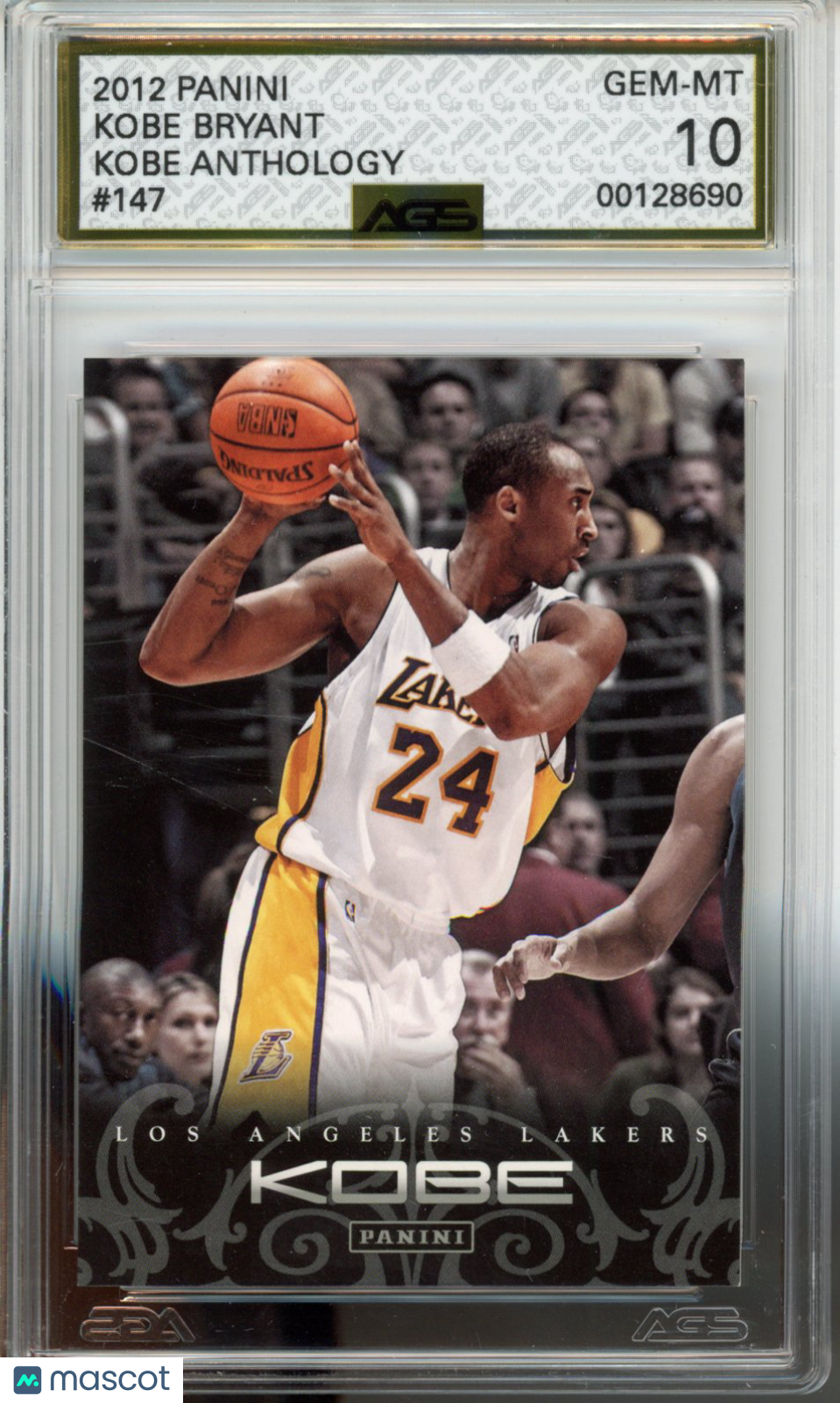 Basketball 2012-13 Panini Kobe Anthology KOBE BRYANT #147 AGS 10
