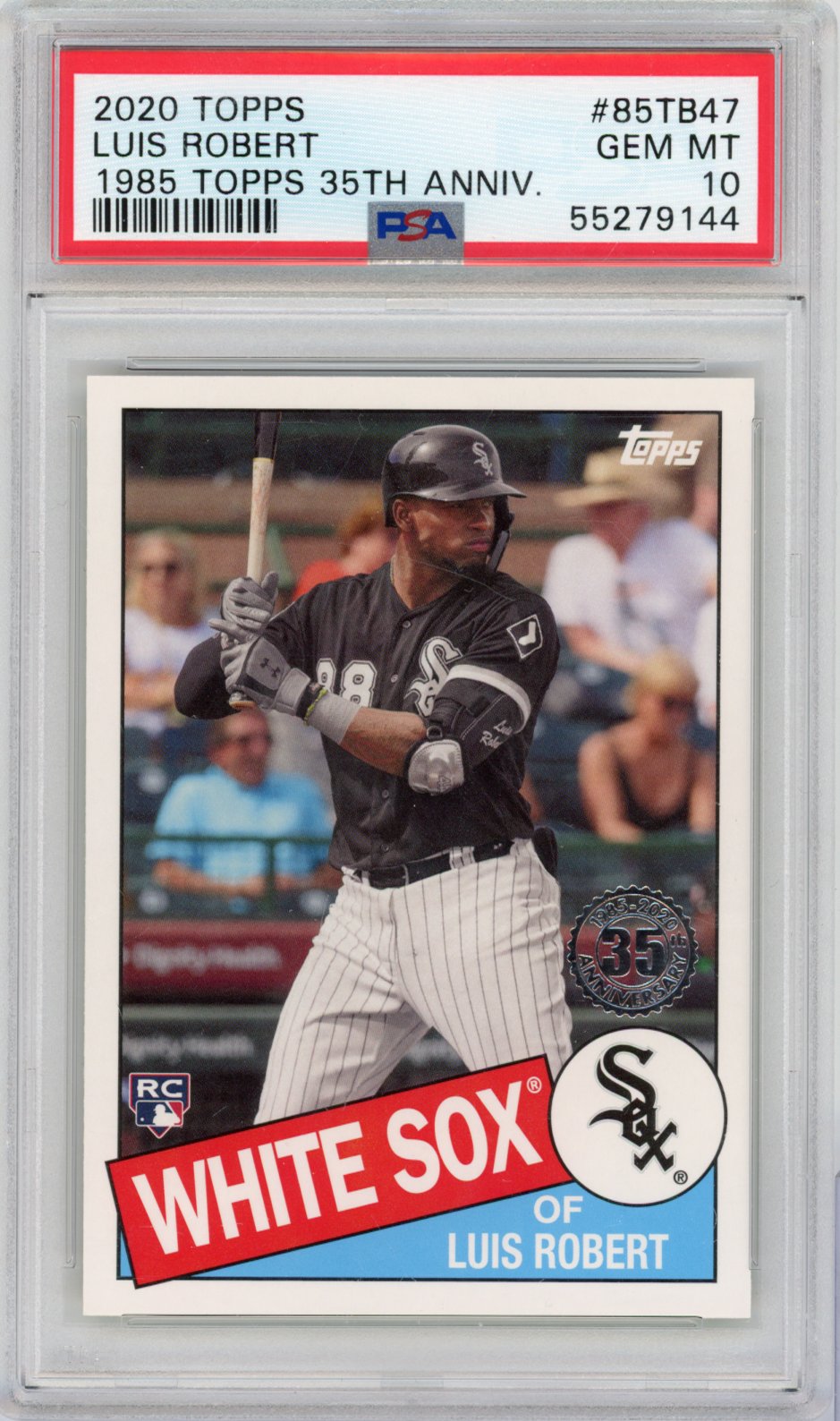 2020 Topps Topps Topps Topps Topps 1985 Topps Baseball #85TB-47 Luis Robert English PSA 10