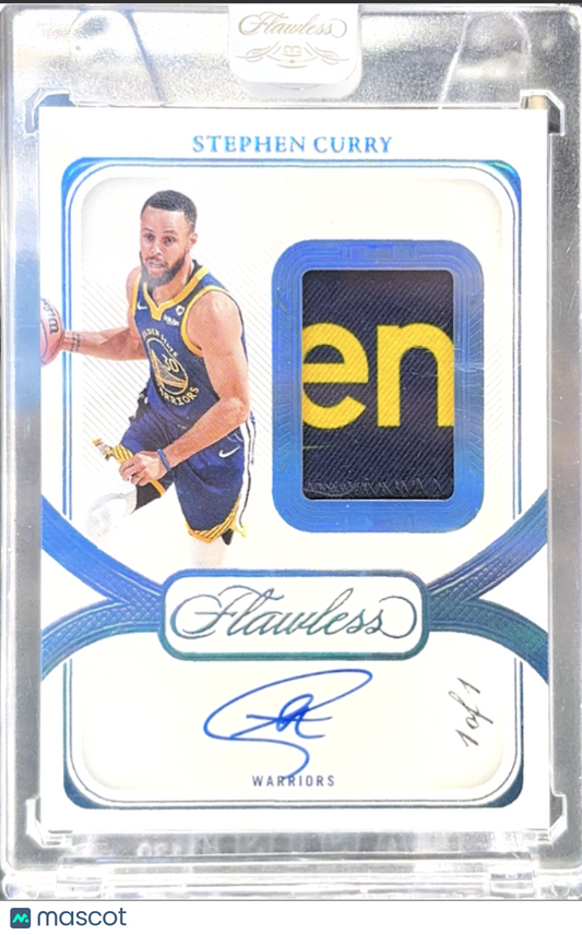 2023 Panini Flawless Stephen Curry RPA 1/1