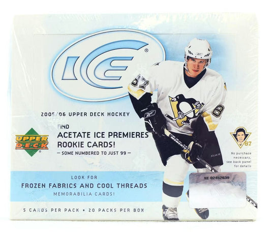 2005-06 Upper Deck Ice Hobby Box (Crosby Ovechkin RC)