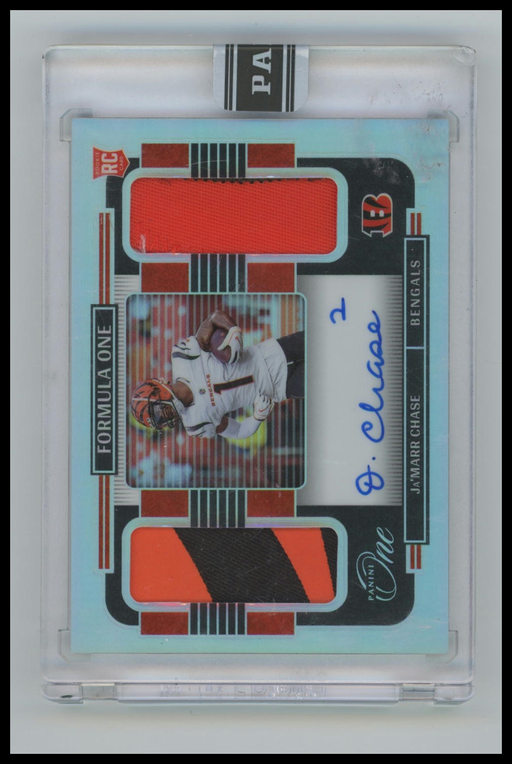 2021-2022 Panini Prizm Jamarr Chase Black Box 1 OF 1 #376