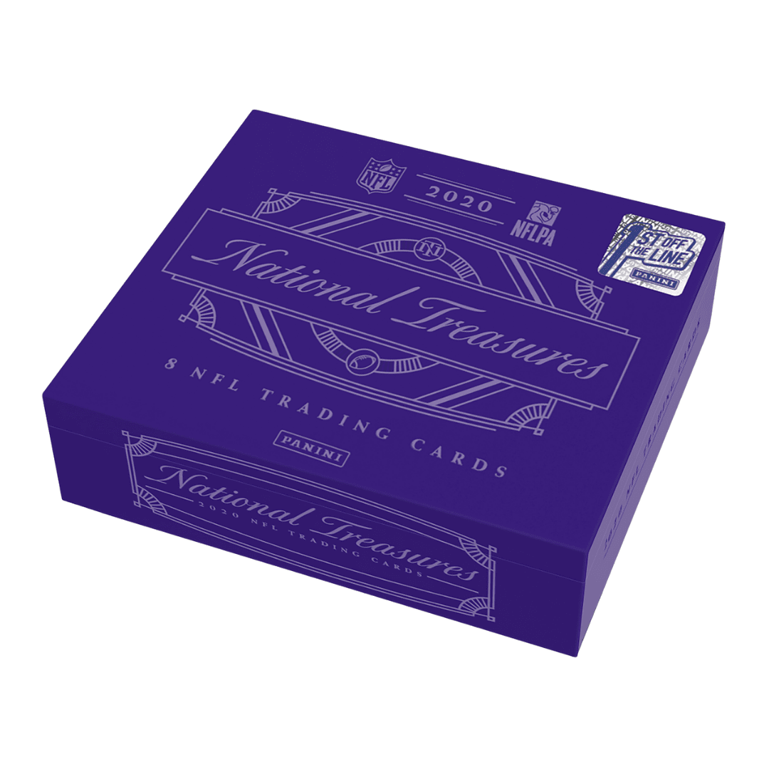 2020 Panini National Treasures Panini Football Hobby Box